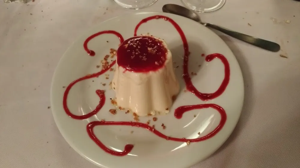 Panacotta Au Fruits Rouges